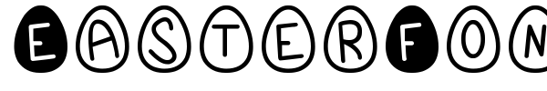 EasterFont St font preview